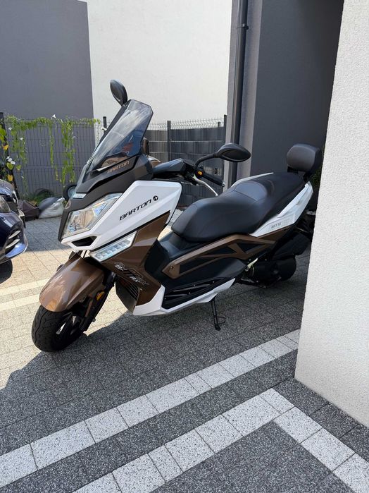 Skuter BARTON B MAX -  125 - Jak nowy niski przebieg
