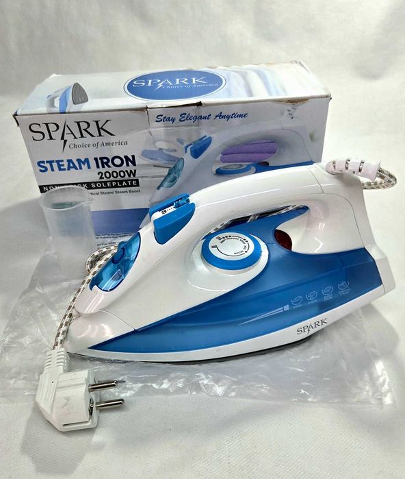 Ferro de engomar a vapor SPARK 2000W