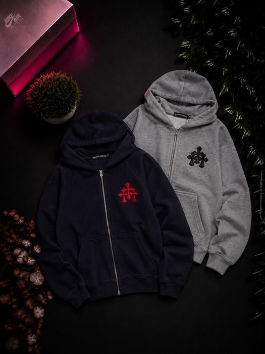 Зіп-худі Chrome Hearts Cross