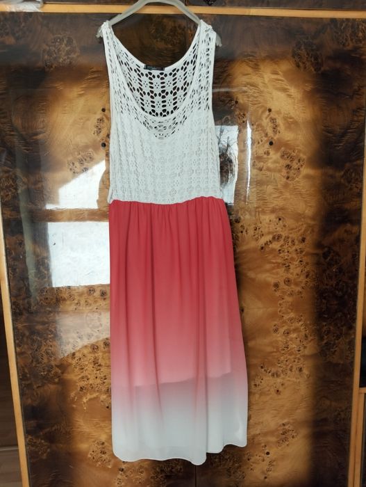 Śliczna sukienka ombre