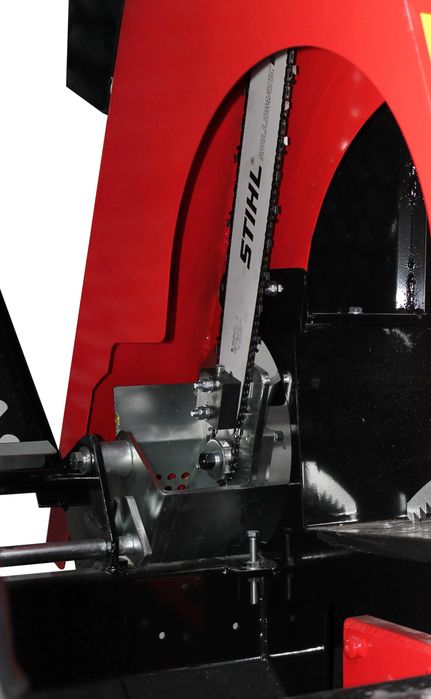 Piło łuparka do drewna kłód drzewa mocna spalinowa 13KM 20ton mobilna