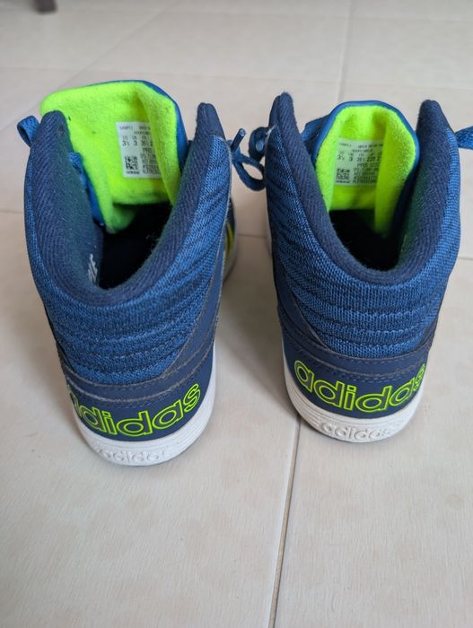 Високі кросівки Аdidas Hoops Mid 35.5 p. (22 см)