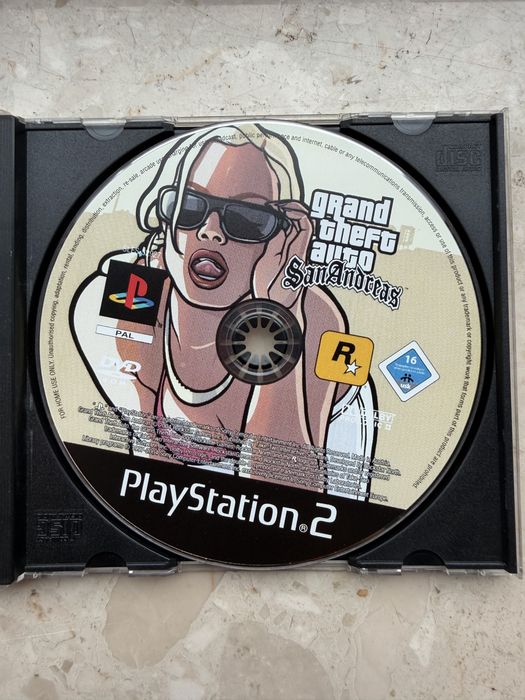 PS2 / Sony Playstation 2 Grand Theft Auto San Andreas