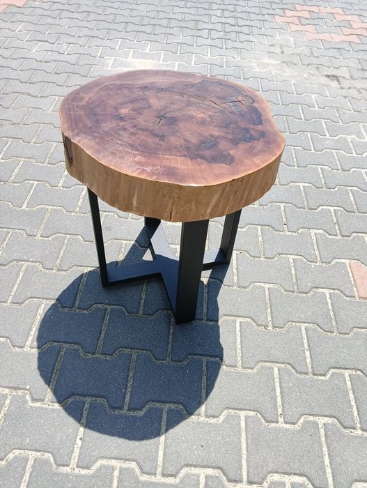 plaster drewna na stolik kawowy zaimpregnowany