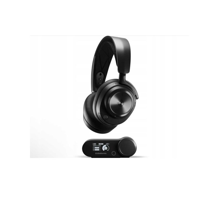 Słuchawki STEELSERIES Arctis Nova Pro Wireless, Nauszne, ANC, Dźwięk przestrzenny / RATY