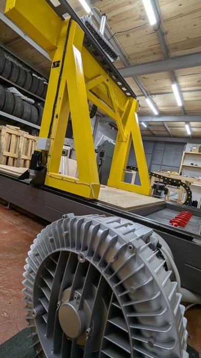 Станок чпу 5д. Пять осей фрезер!