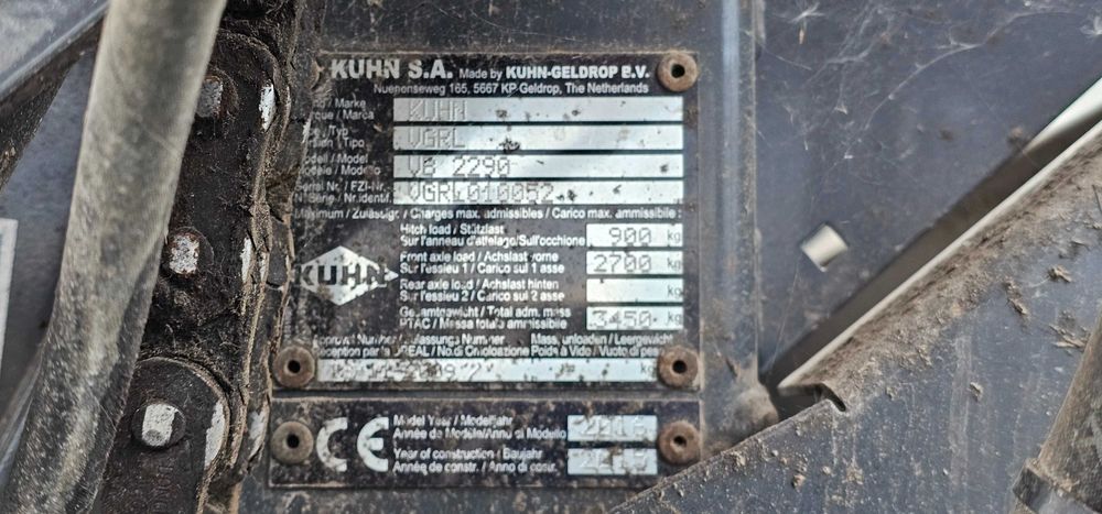 Prasa KUHN VB 2290 Progressive Density