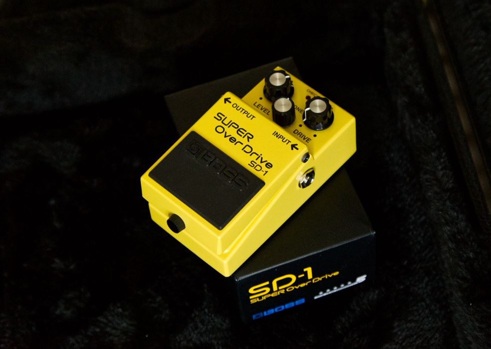 Boss SD-1 - preamp/overdrive/booster, podobny do ts9, ts808, klon