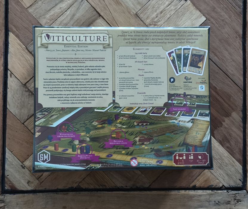 Viticulture gra planszowa PL Nowa w folii