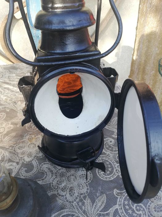 PKP lampa kolejowa naftowa.