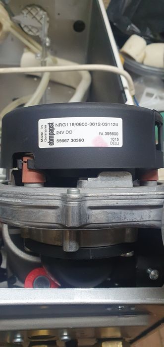 Wentylator, dmuchawa EBM PAPST 24V NRG1 18/080 Immergas Victrix I inne