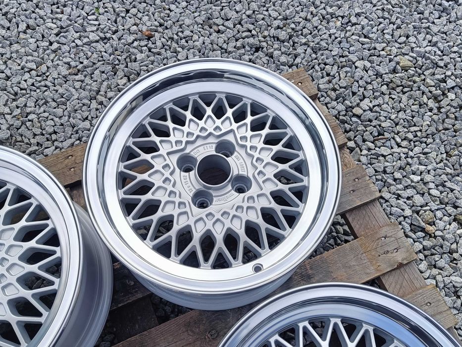 Oryginalne felgi Melber 15" 4x100 7J ET12 BMW e30 Golf Jetta