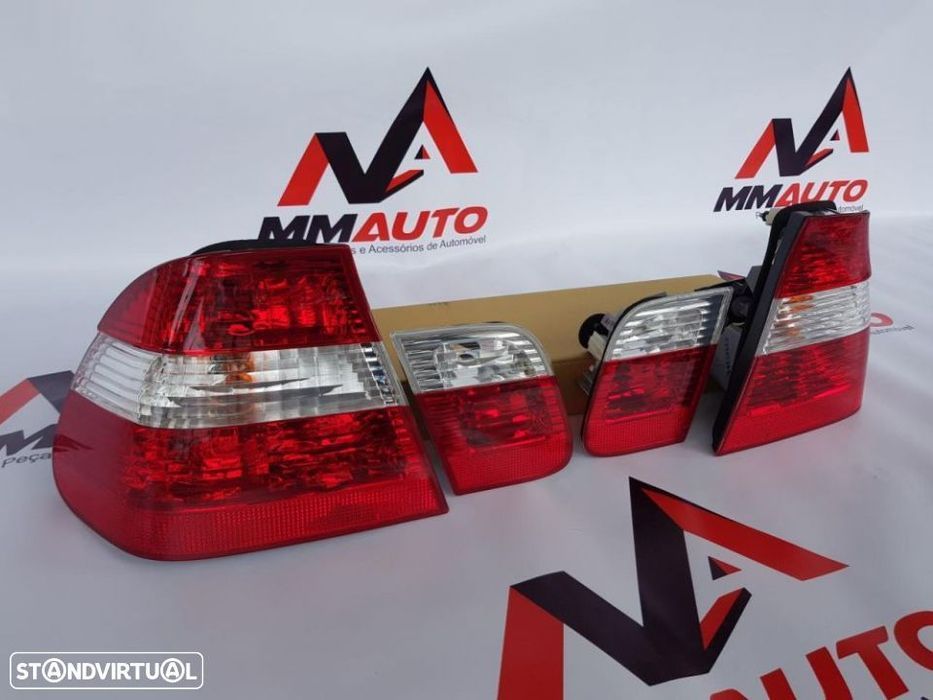 Farolins BMW E46 (98-01) Look Restilyng