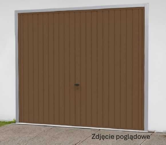 Brama uchylna 2070x1800 brąz - WYPRZEDAŻ!