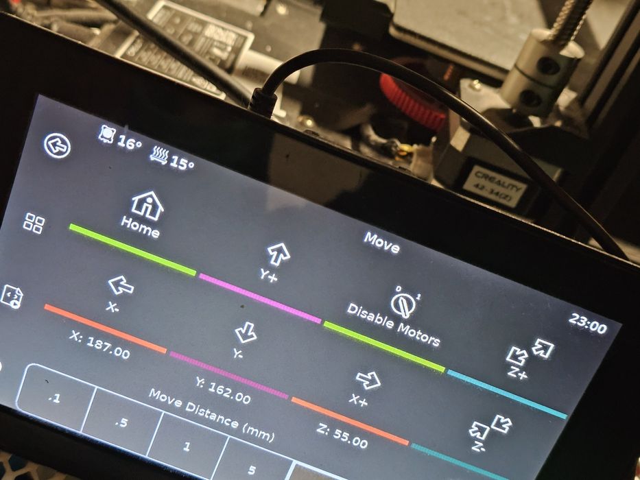 Creality ender 3 S1 plus + raspberry pi 4 touch. Imprime cubo 30cm