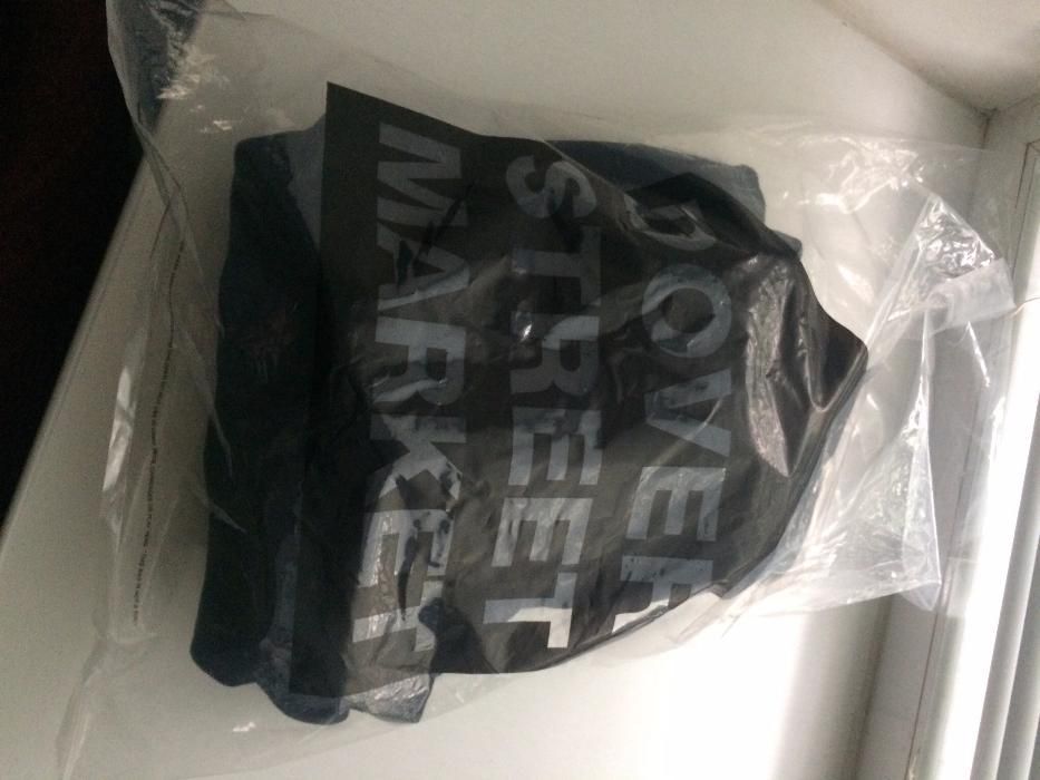 Supreme X Comme Des Garcons CDG Box Logo Sweatshirt Hoodie SS17 Black
