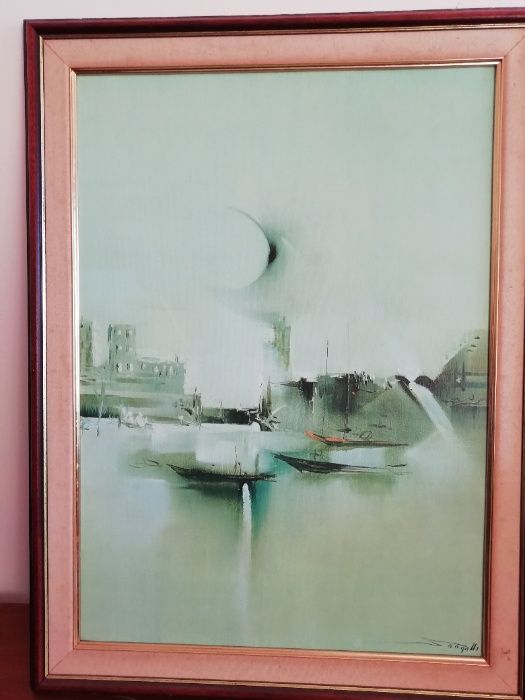 Hand-painted Picture Frame – Like new!*64409362419715122