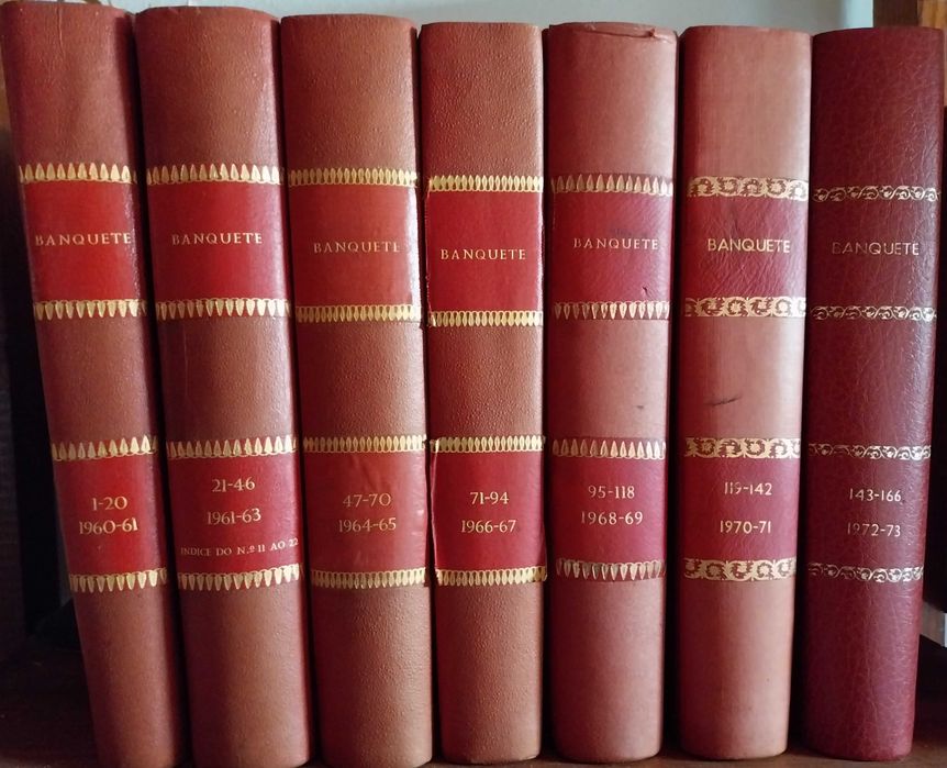 revistas: Banquete, números 1 a 166, encadernados