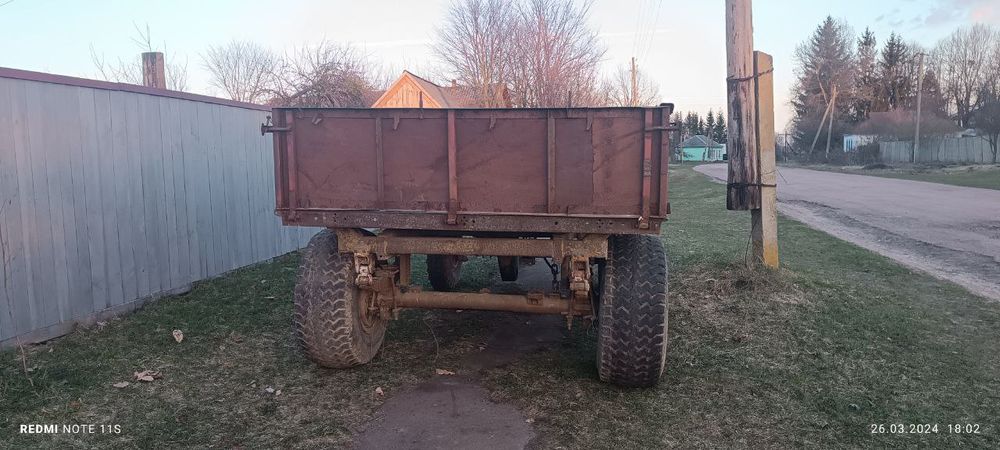 прицеп тракторный самосвал