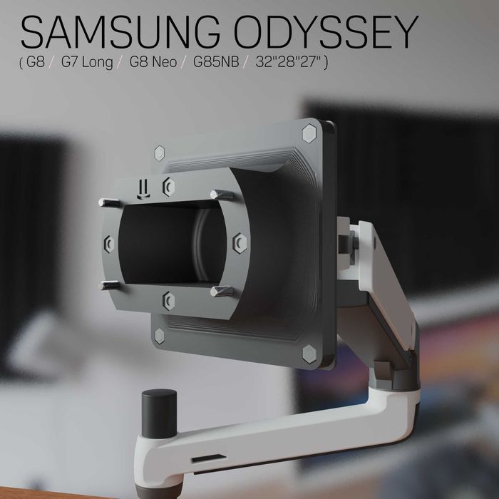 Адаптери/ перехідник кріплення VESA для SAMSUNG, MSI, DELL, LENOVO, ODYSSEY  ( 75х75 100х100 )