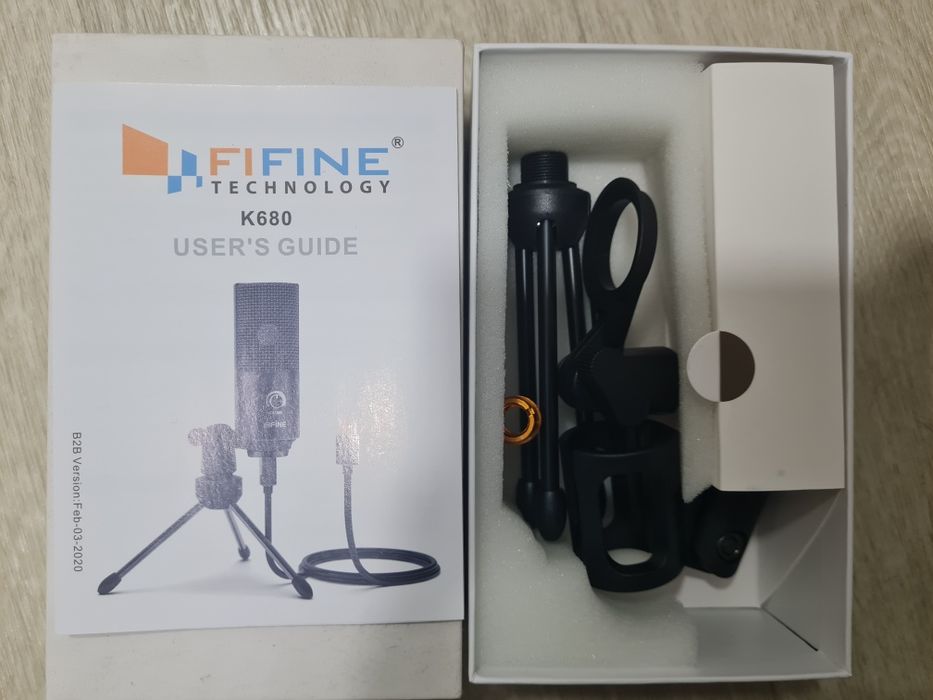 Микрофон конденсаторный Fifine K680