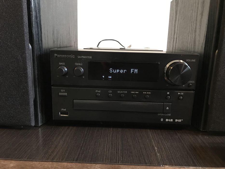 Wieża  panasonic sa pmx 7DB bluetooth dab+