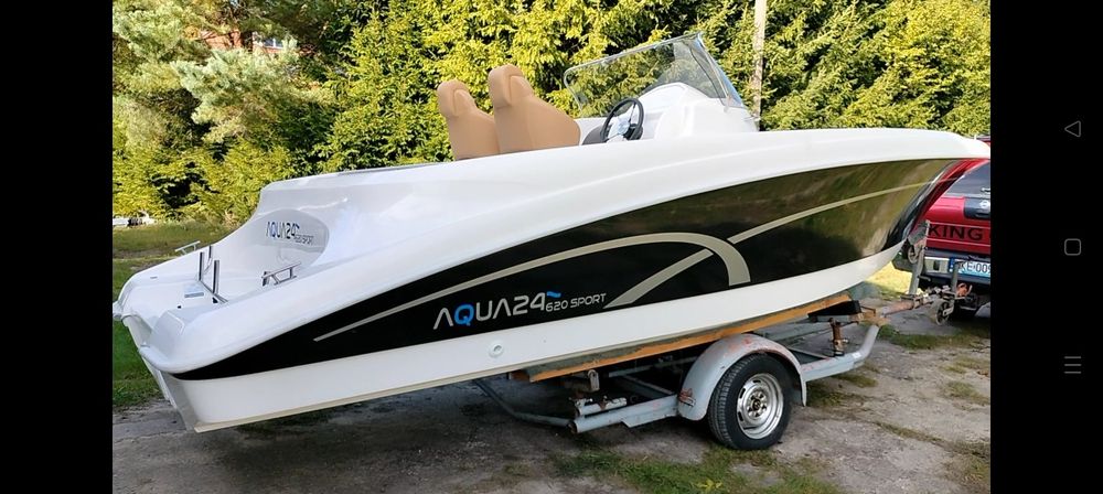 Łódź motorowa Aqua 24 620Sport Nowa!