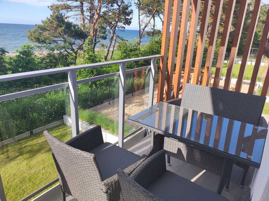 Apartament BalticHoffPremium Gąski widok na morze 17 m plaża basen SPA