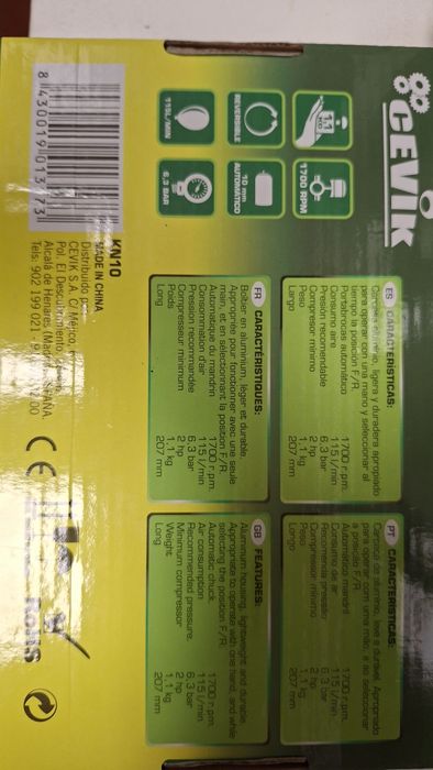 Berbequim pneumático