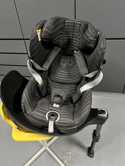 Cadeira auto GB Platinum I-size Lux Black + Espelho + Acessorios