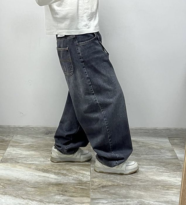 Нові широкі чорні джинси BAGGY rap jeans широкие штаны джинсы бегги Jaded London tpy
