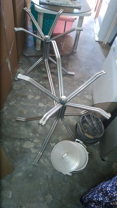 Mesa de vidro de jantar + 6 cadeiras *oportunidade*