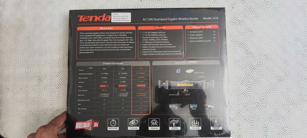 Router Ac1200 novo