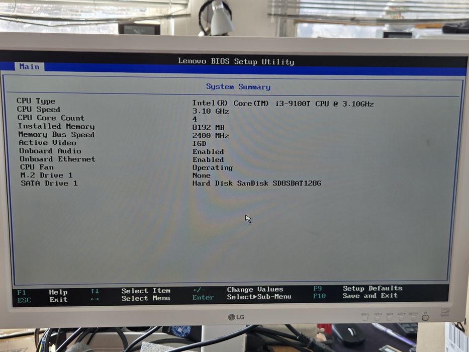 Неттоп, міні комп'ютер Lenovo M720q i3-9100T/DDR4 8Gb