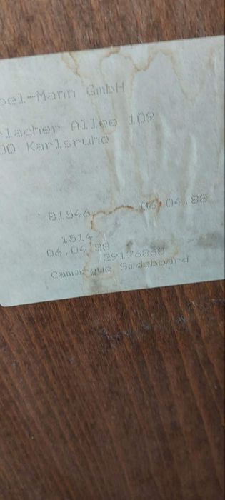Komoda drewniana z Niemiec