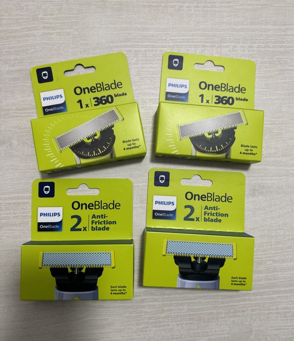 One Blade Philips оригінальні змінні леза, катриджи
