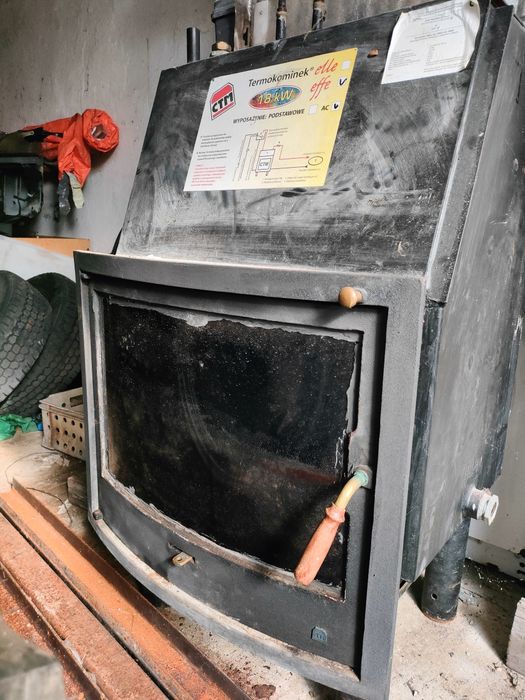 Kominek z płaszczem wodnym  18kw i 20kw
