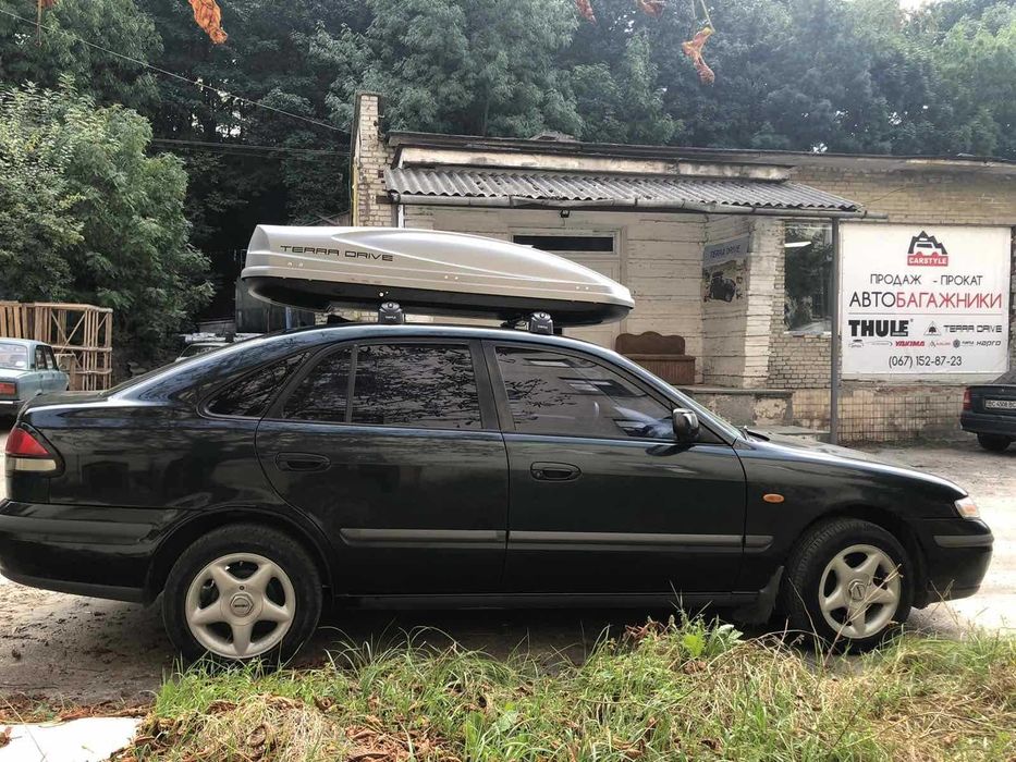 Автобокс багажник Terra Drive 440 480 500 600 бокс на авто Терра Драйв