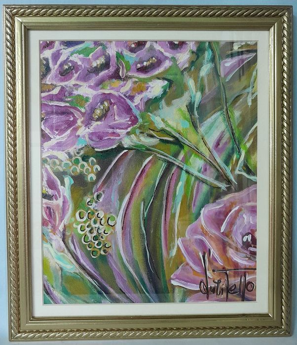 Pintura acrílica sobre tela original