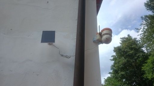 Solar panel with USB Type-C cable + rotating mount434644315224166405
