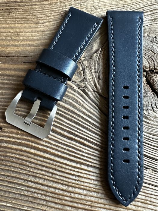 Pasek do zegarka Panerai 26 mm handmade skóra ręcznie robiony