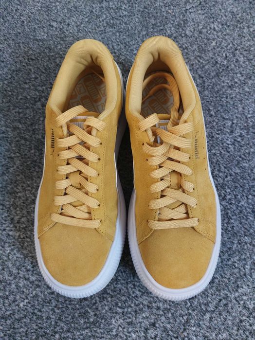 Buty PUMA damskie  żółte