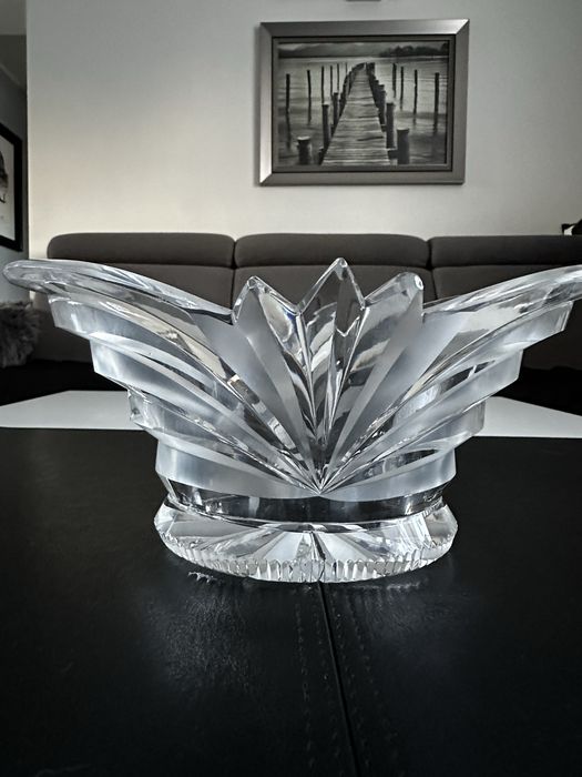 Duża patera żardiniera huta Niemen?