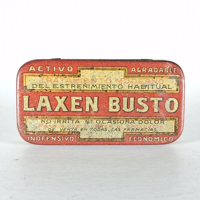 Lata antiga Laxen Busto