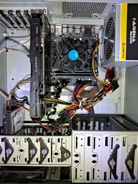 Ігровий ПК i3-10105f(4/8),12DDR4,SSD256,HDD500,GTX-1060