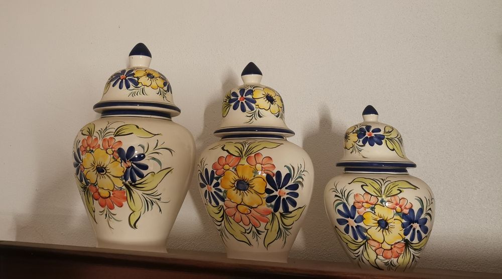 Conjunto potes louça445411836748769280