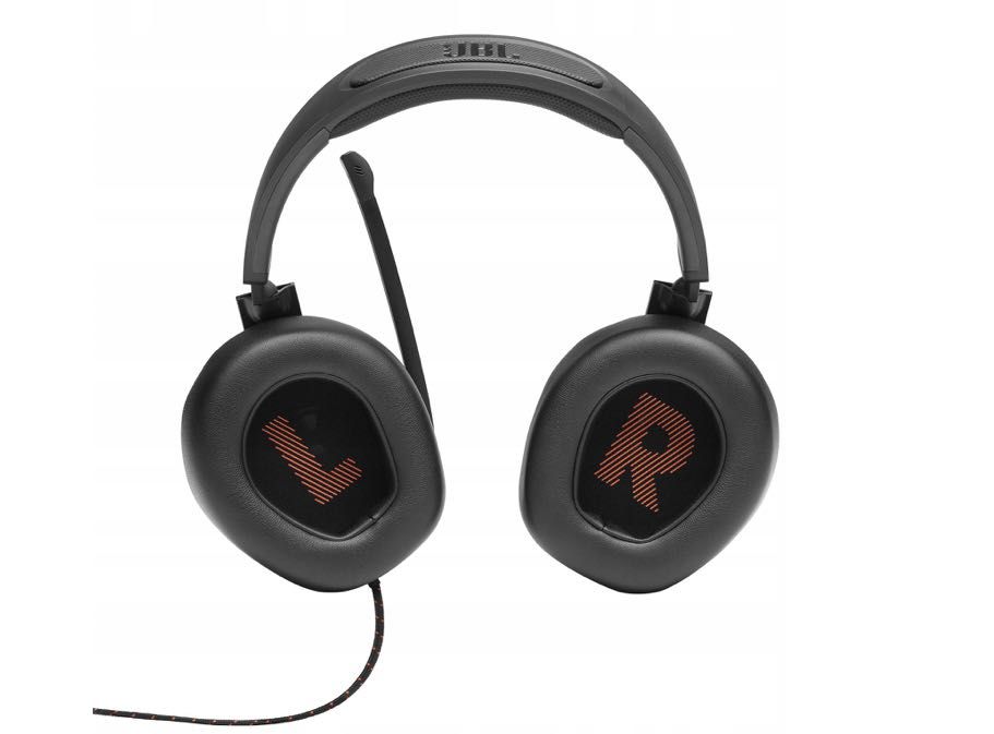 Słuchawki wokółuszne JBL Quantum 200 czarne.POWYSTAWOWE