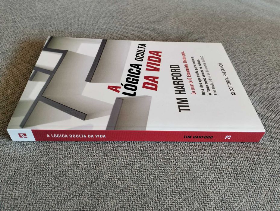 Livro "A lógica oculta da vida" de Tim Harford
