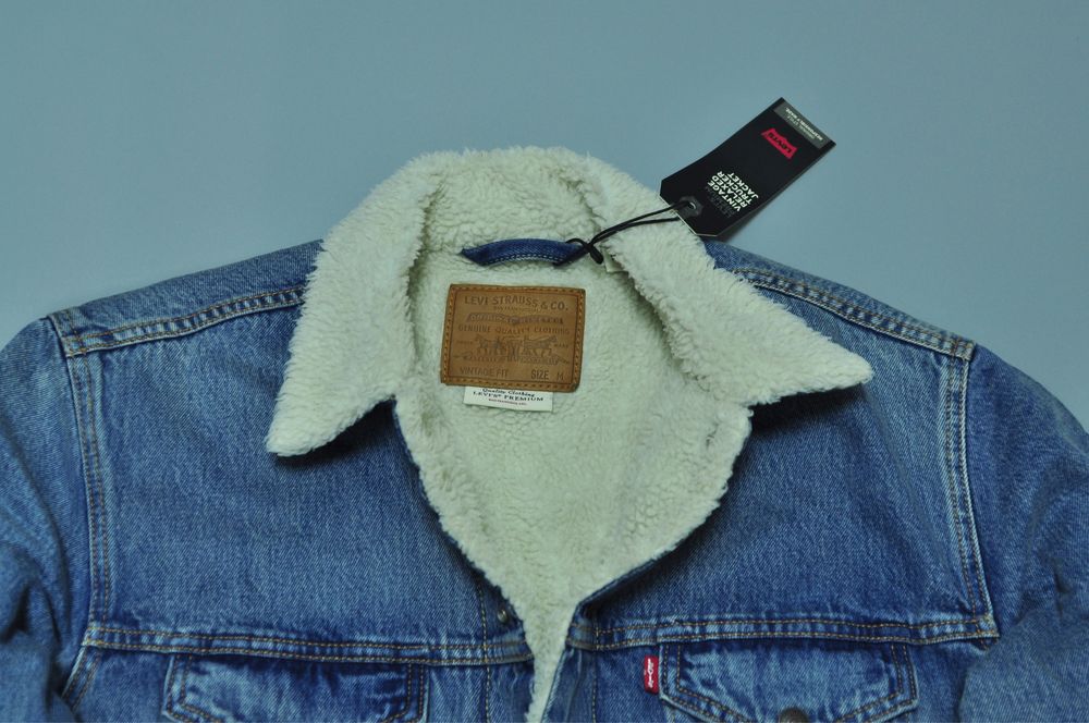 Levi’s Premium Sherpa оригинал новая мужская куртка шерпа (NEW)