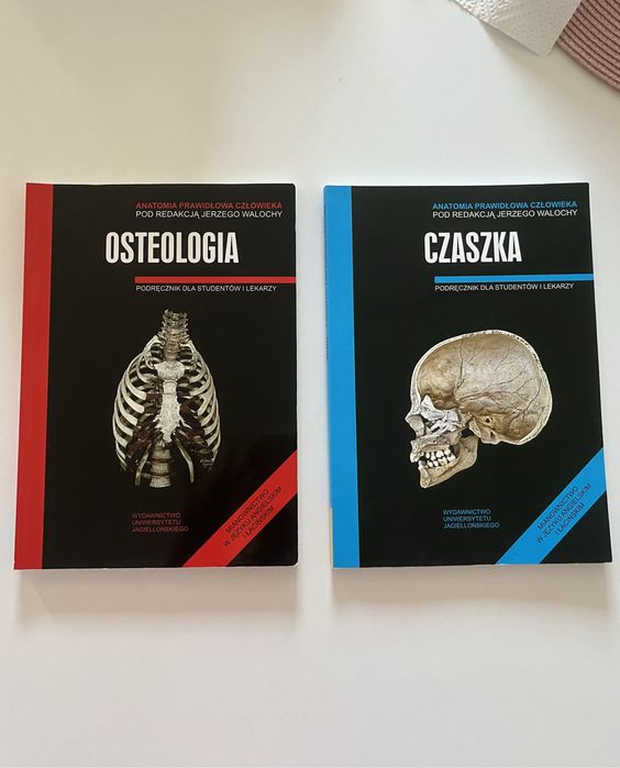 Anatomia Andrzej Skawina. Wszystkie 8 tomów, w tym 6 nowych 2 używane